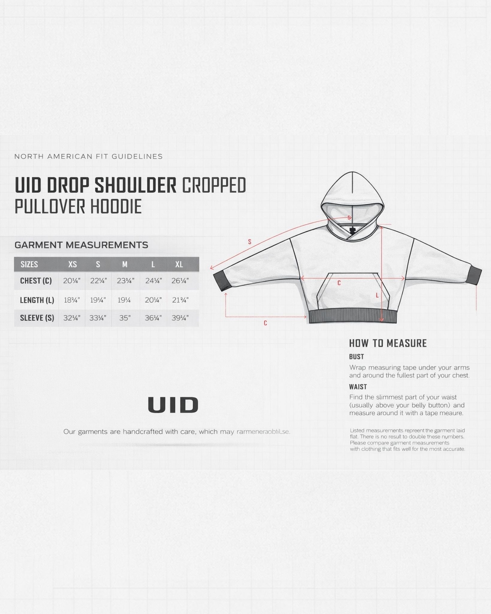 CROPPED Drop Shoulder Zip Hoodie