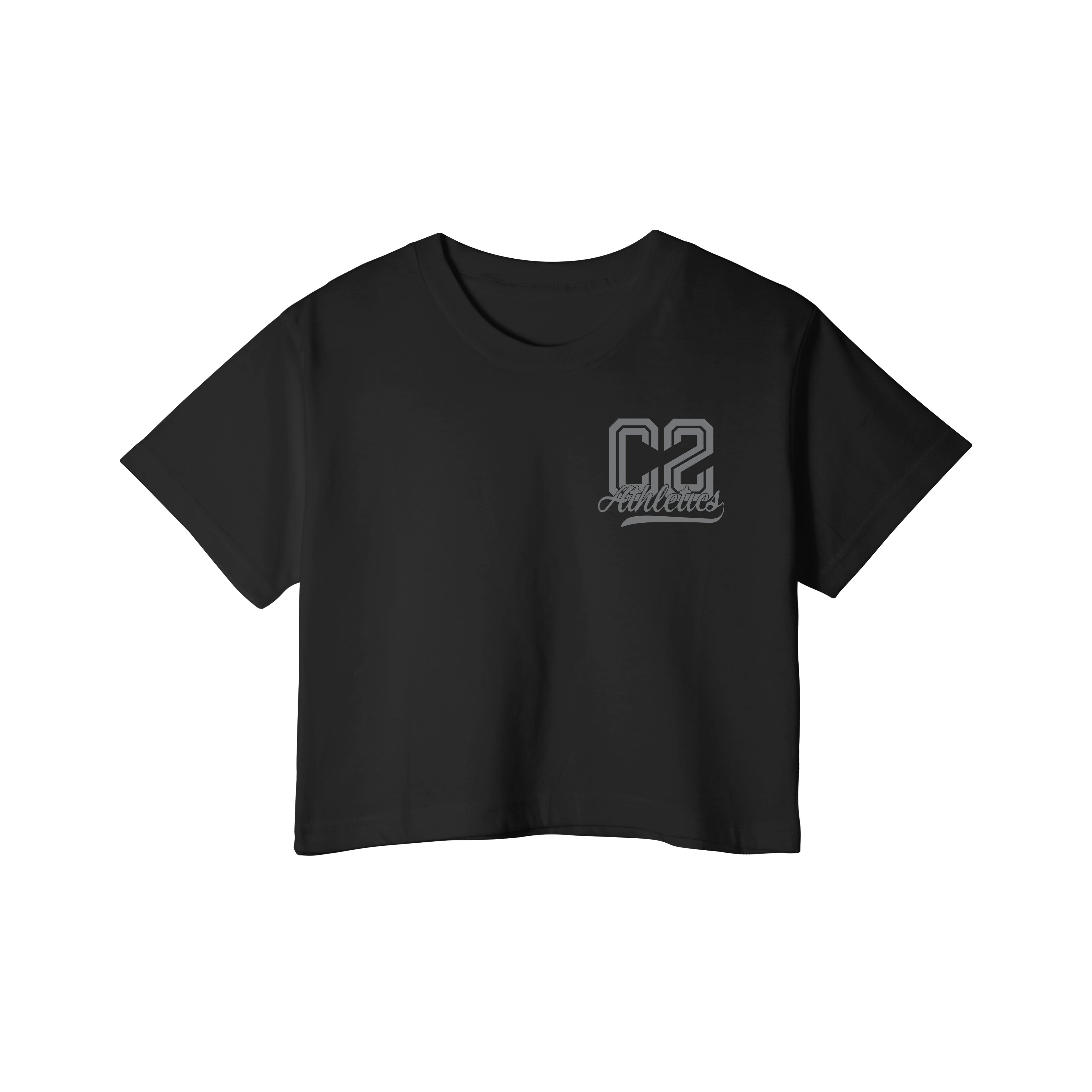 C2 ATHLETICS CROPPED T-SHIRT