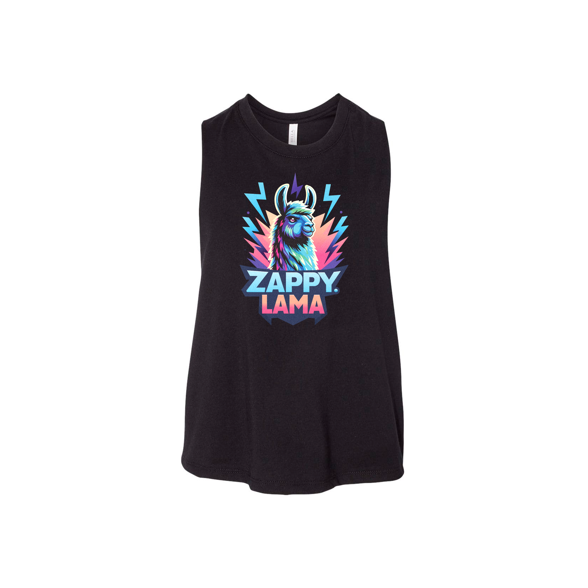 Tank Top Cropped - Founder's Edition (ZappyLama)