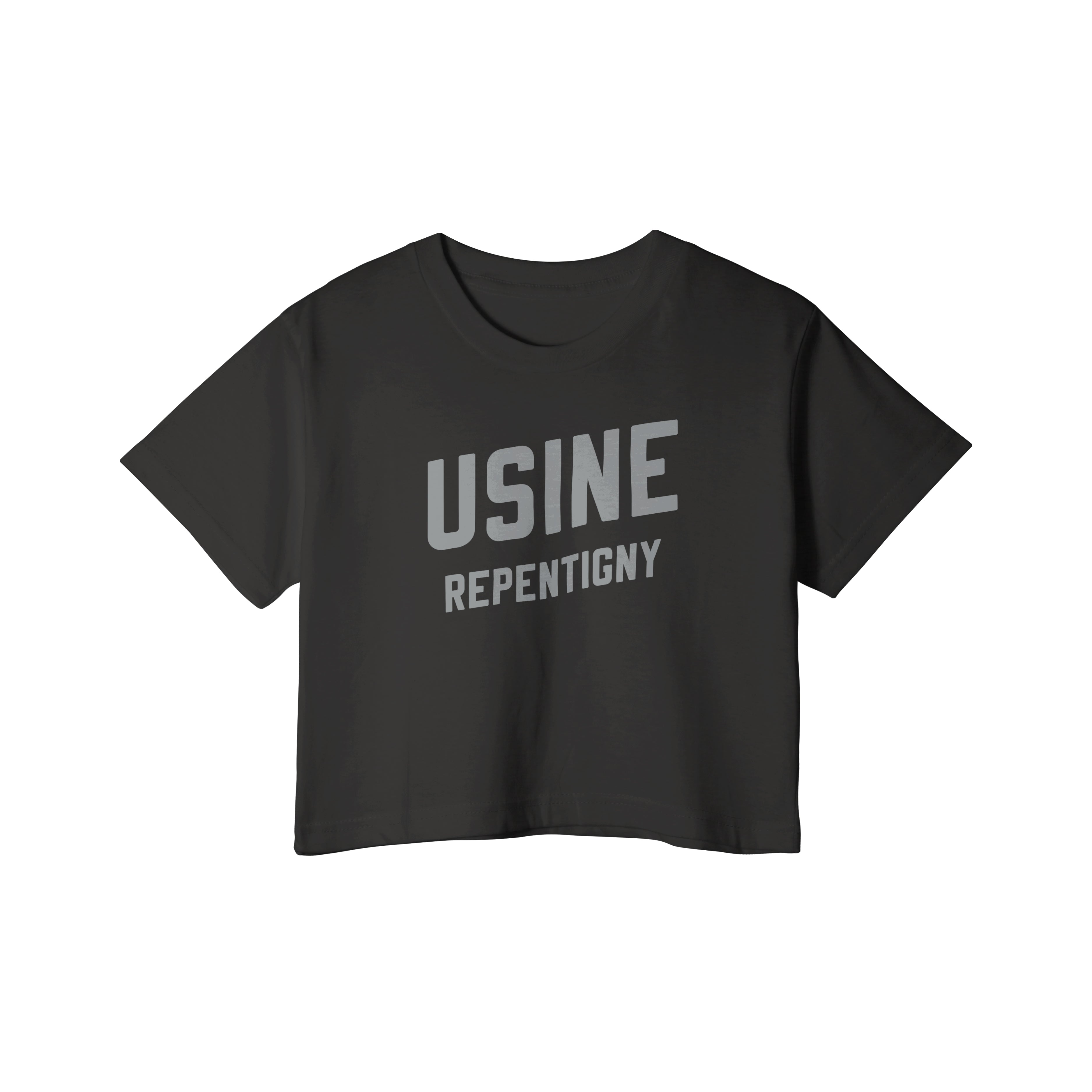 USINE REPENTIGNY CROPPED T-SHIRT