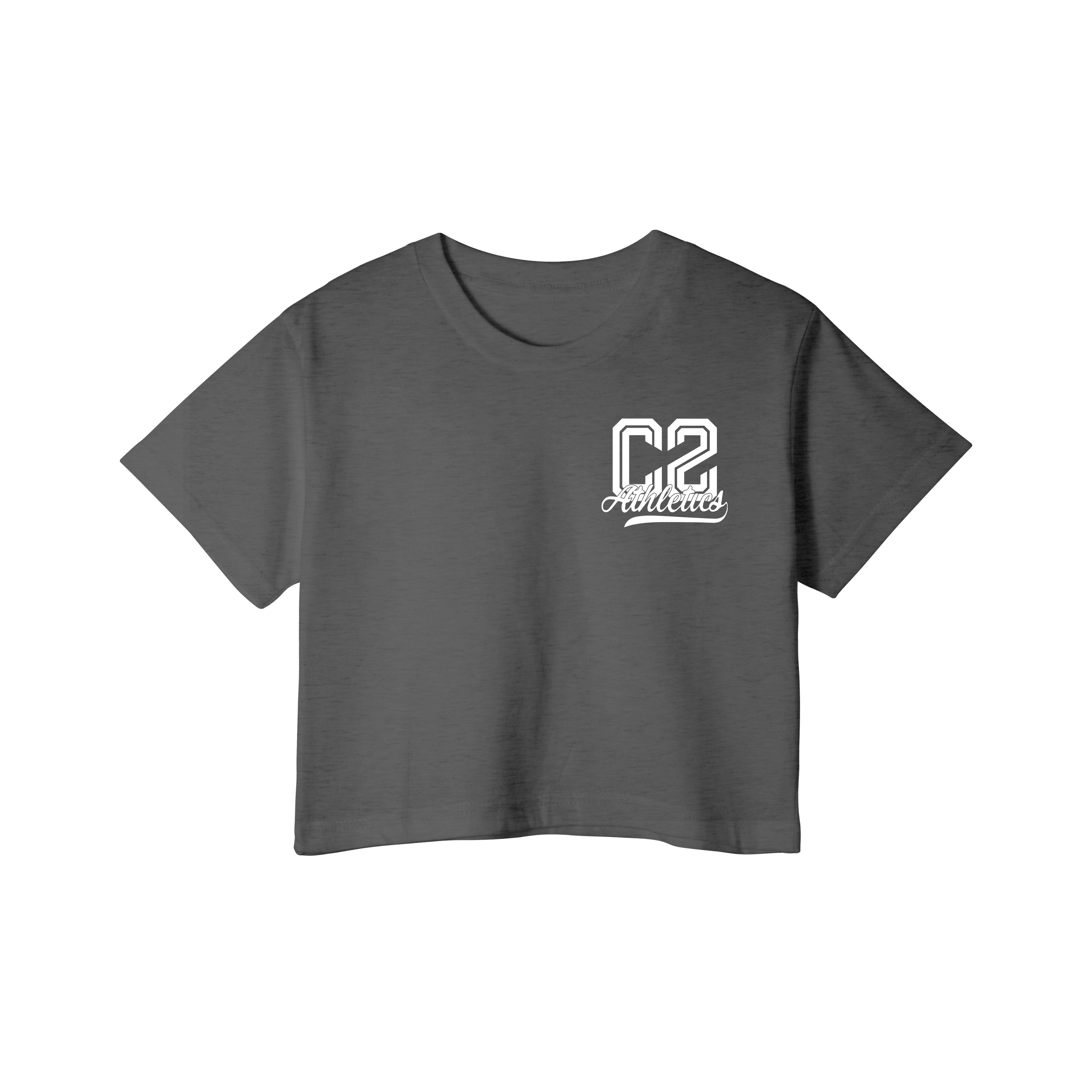 C2 ATHLETICS CROPPED T-SHIRT