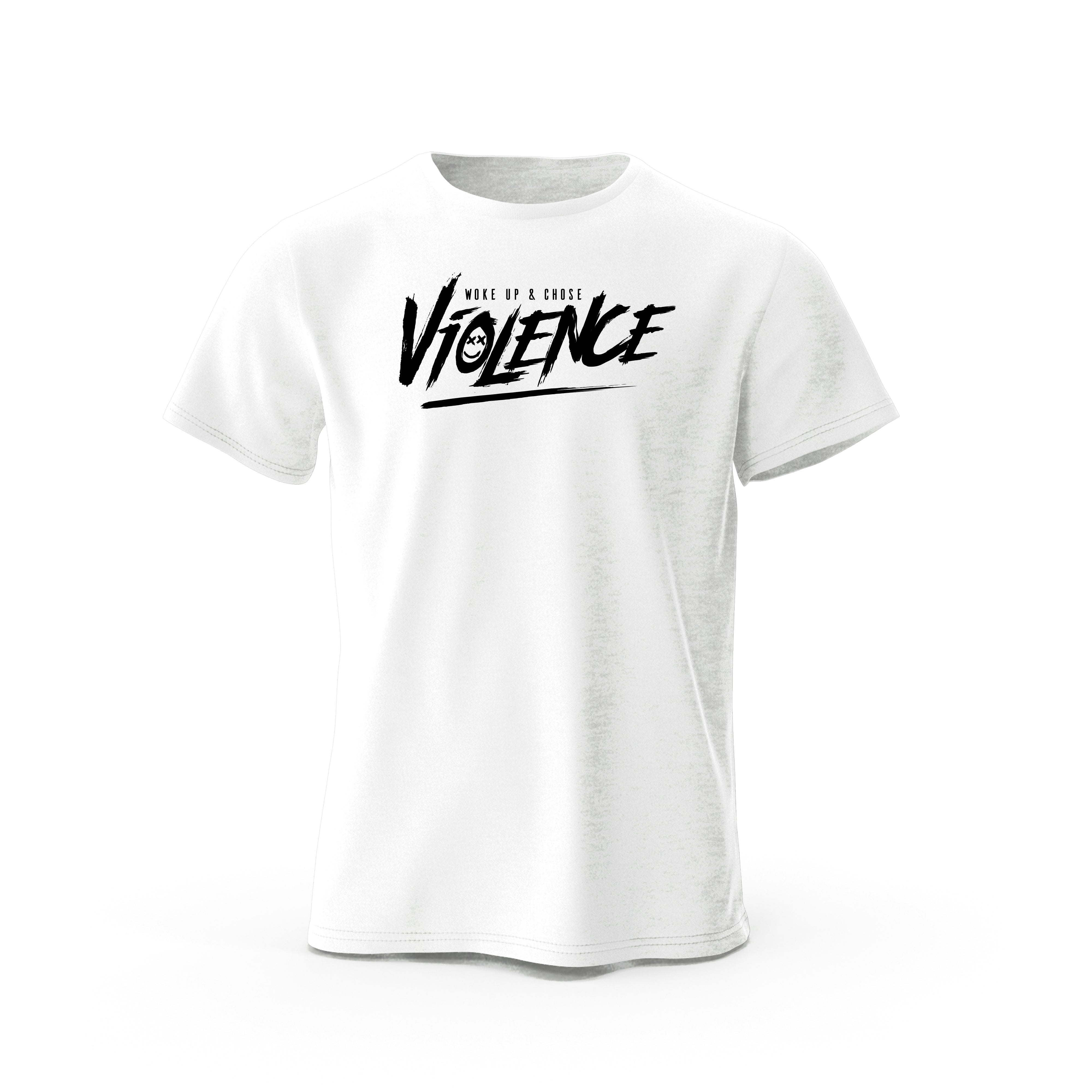 T-SHIRT WOKE UP & CHOSE VIOLENCE PODCAST